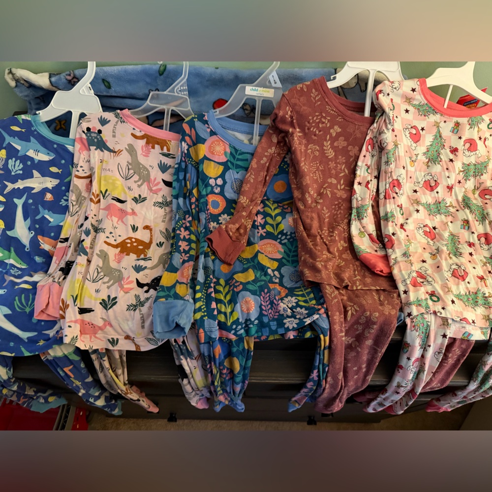 Colorful Baby Onesies Set